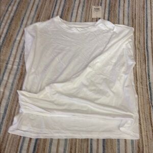 BNWT! A New Day Crisp White Long Sleeve Top